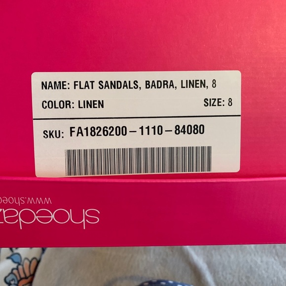 ShoeDazzle lace up sandals - Picture 3 of 3